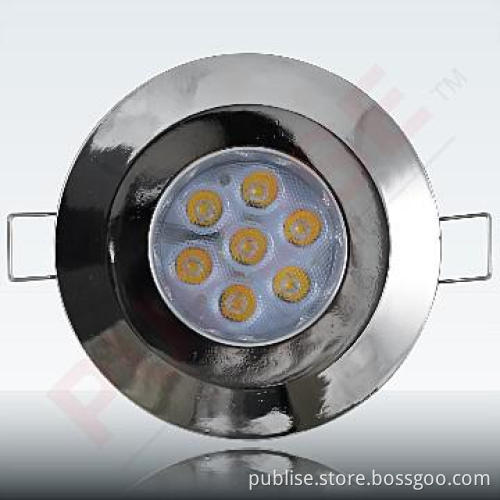 Patented 8W Cabinet Lighting 8W Dimmable with 7 CREE XTE Rotatab
